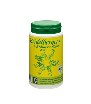 Heidelberger's 7 Kräuterstern Pulver BIO 100 g